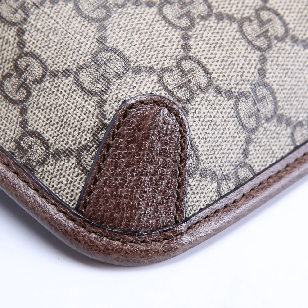 Gucci 493930 GG Supreme Neo Web Belt Bag Brown