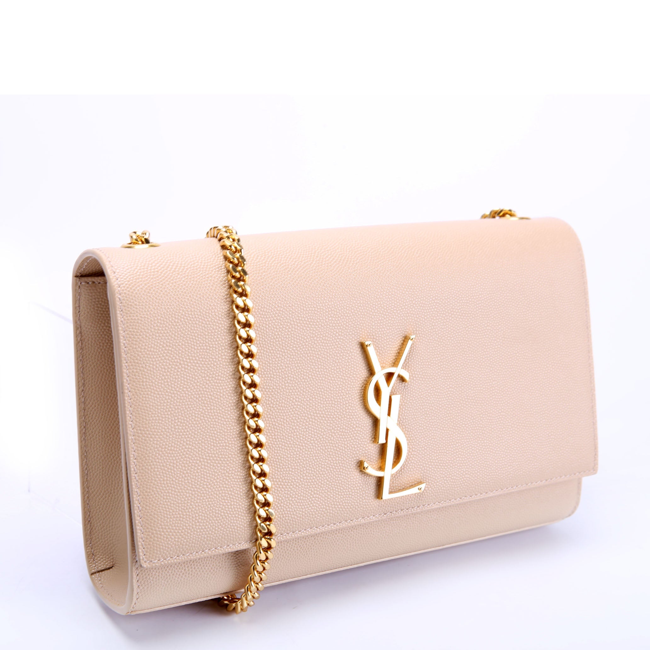 Kate Satchel Grain De Poudre Medium 364021 Tan