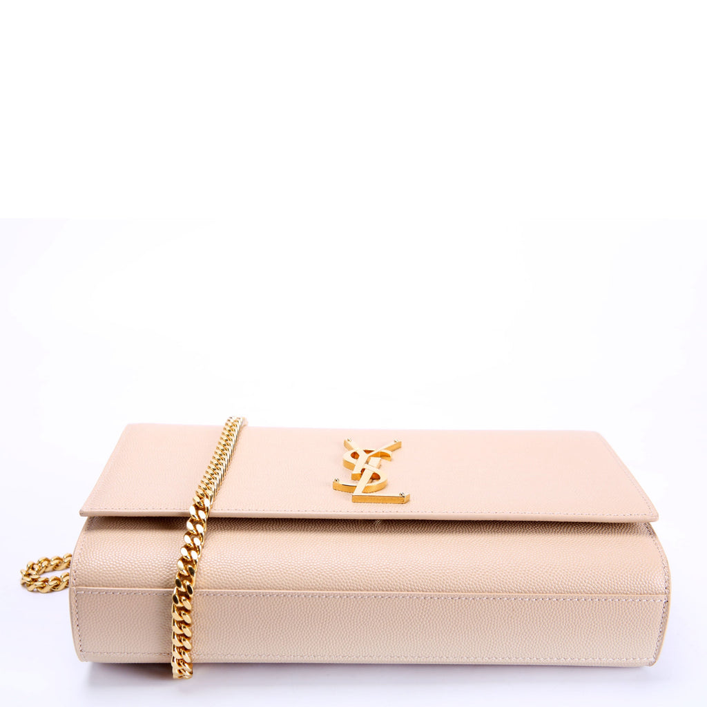 Kate Satchel Grain De Poudre Medium 364021 Tan