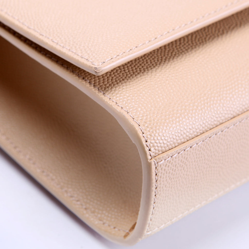 Kate Satchel Grain De Poudre Medium 364021 Tan