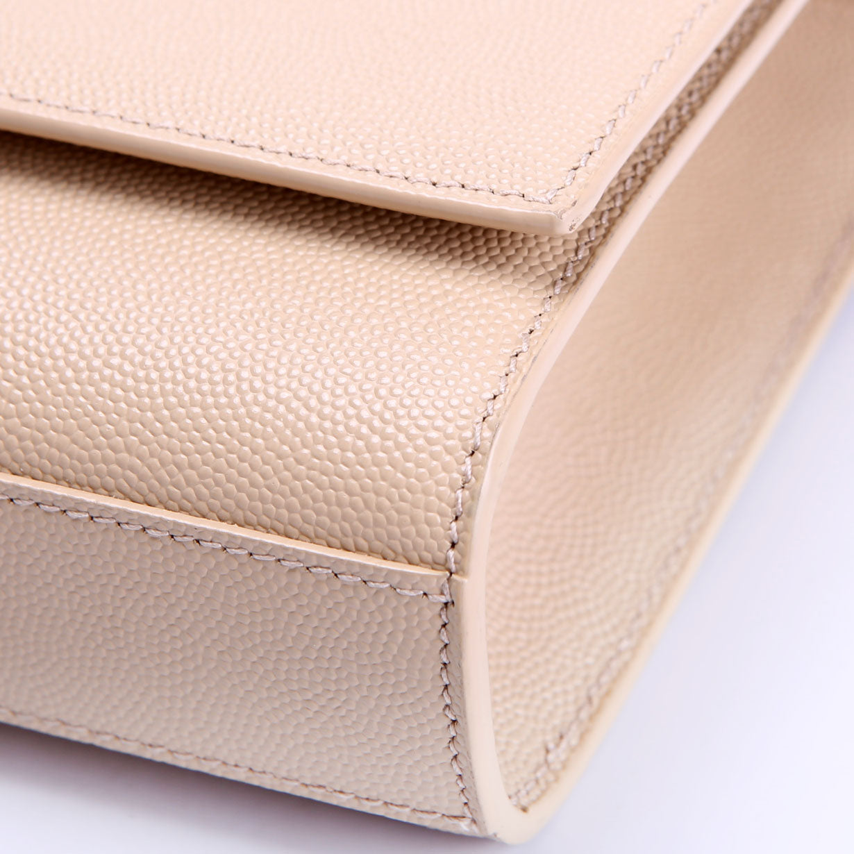Kate Satchel Grain De Poudre Medium 364021 Tan