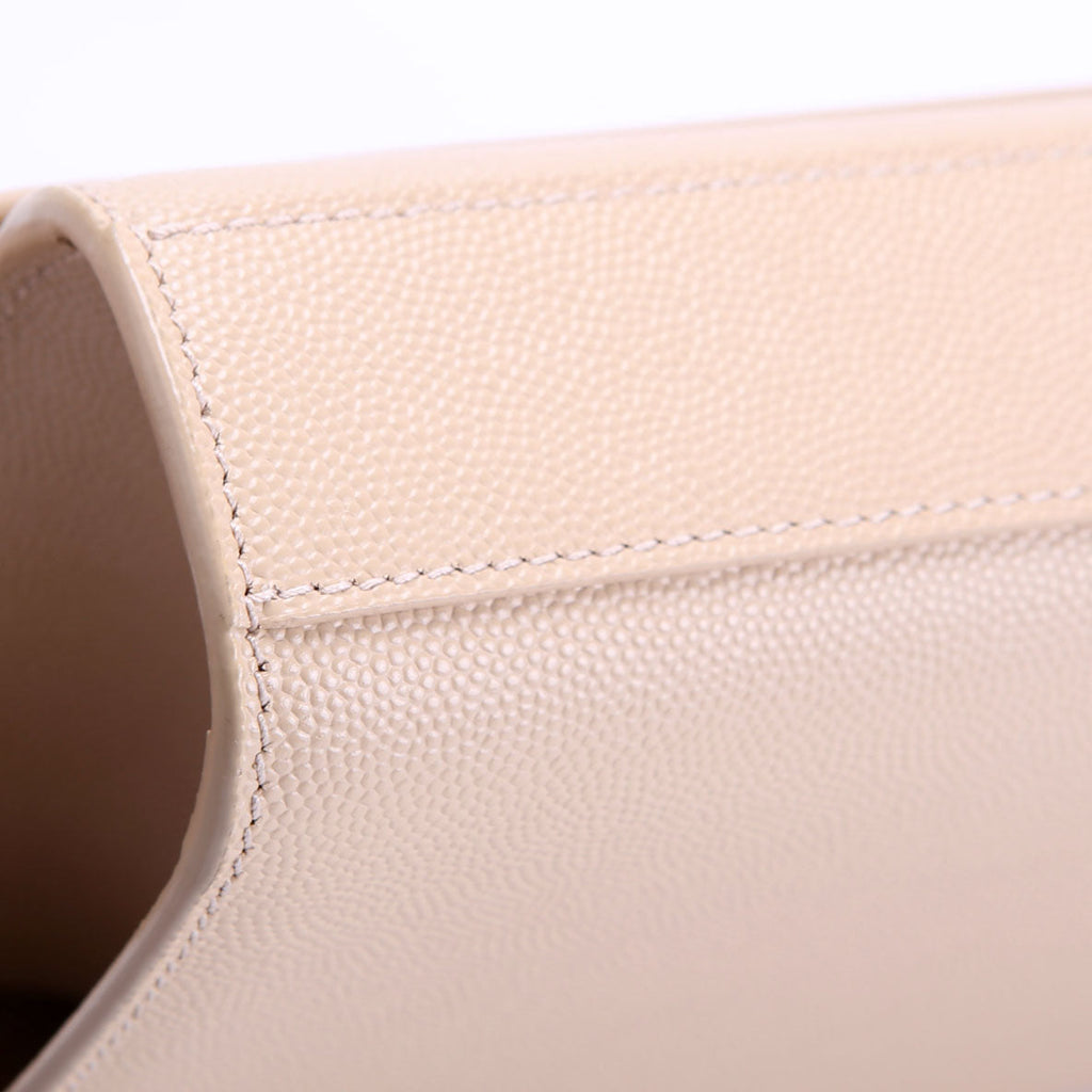 Kate Satchel Grain De Poudre Medium 364021 Tan