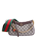 735132 GG Supreme Small Handbag Brown