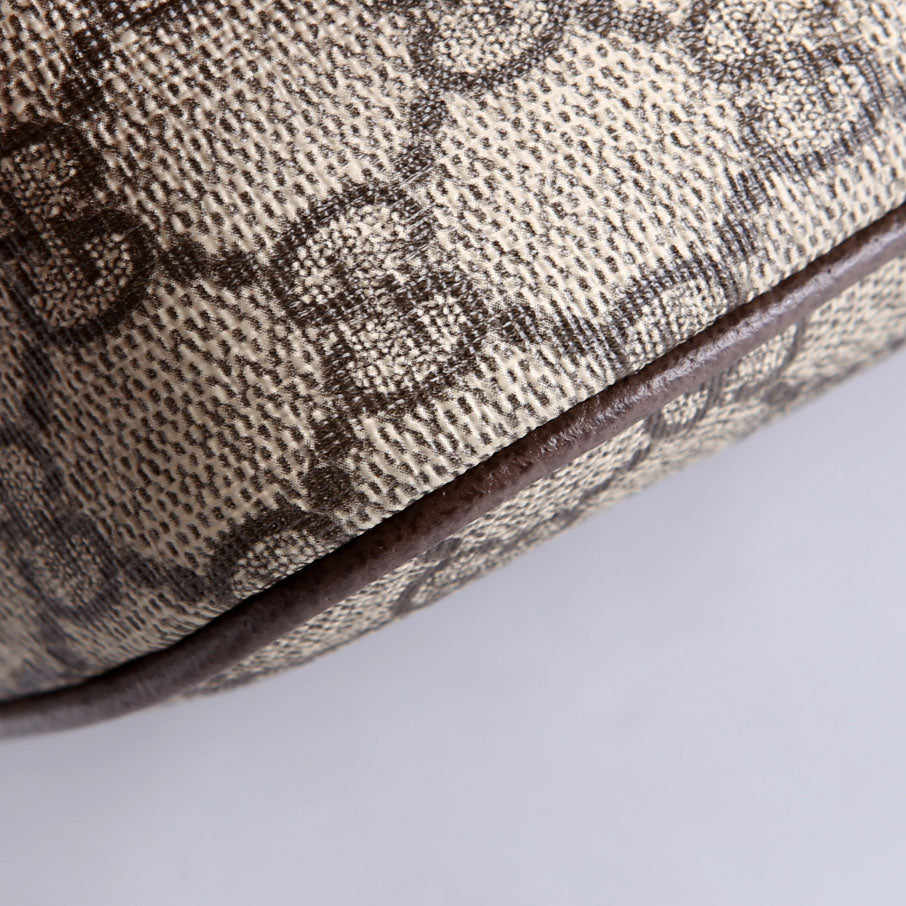 735132 GG Supreme Small Handbag Brown