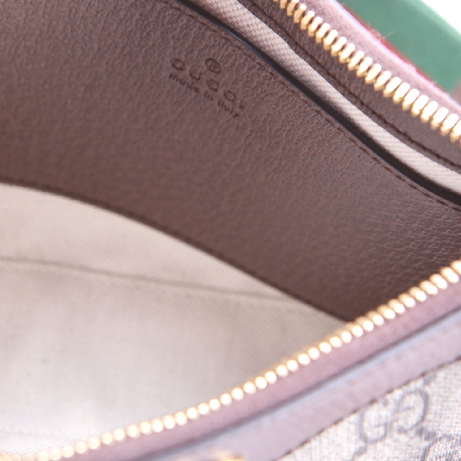 735132 GG Supreme Small Handbag Brown