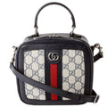 Gucci 772157 GG Supreme Ophidia Mini Top Handle Navy