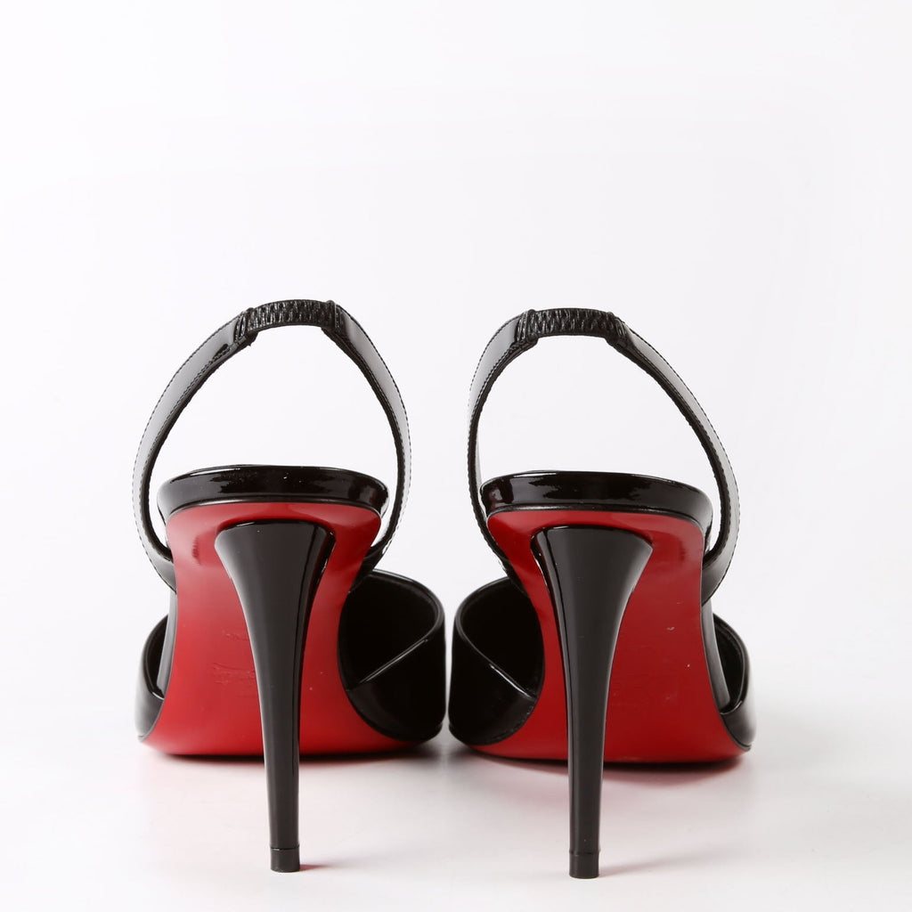 Astrid Patent 85MM Slingback Size 39