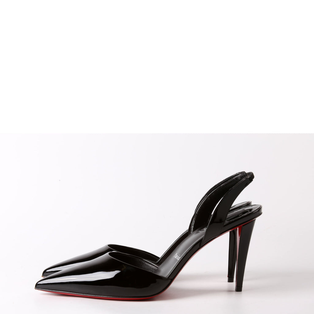Astrid Patent 85MM Slingback Size 39