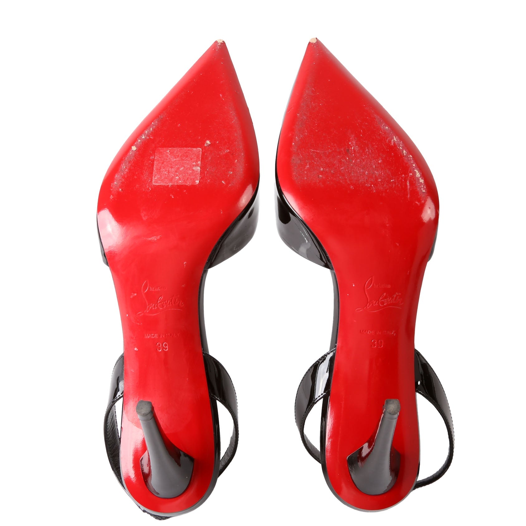 Astrid Patent 85MM Slingback Size 39