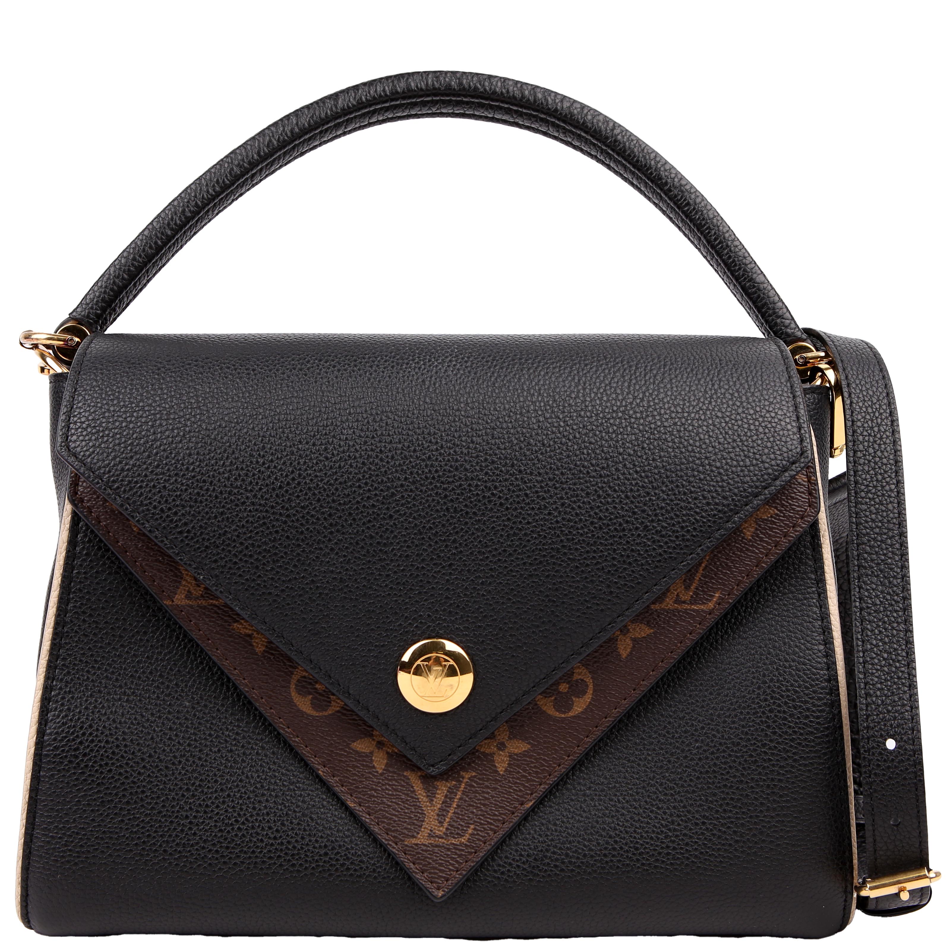Double V Leather Black