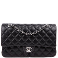 Classic Flap Medium Lambskin RFID Black