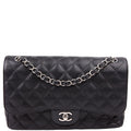 Classic Flap Jumbo Caviar 25-28M Black