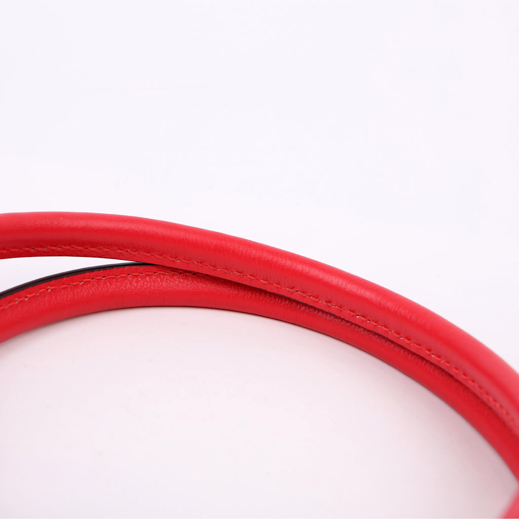 Kimono MM Monogram/Leather Red