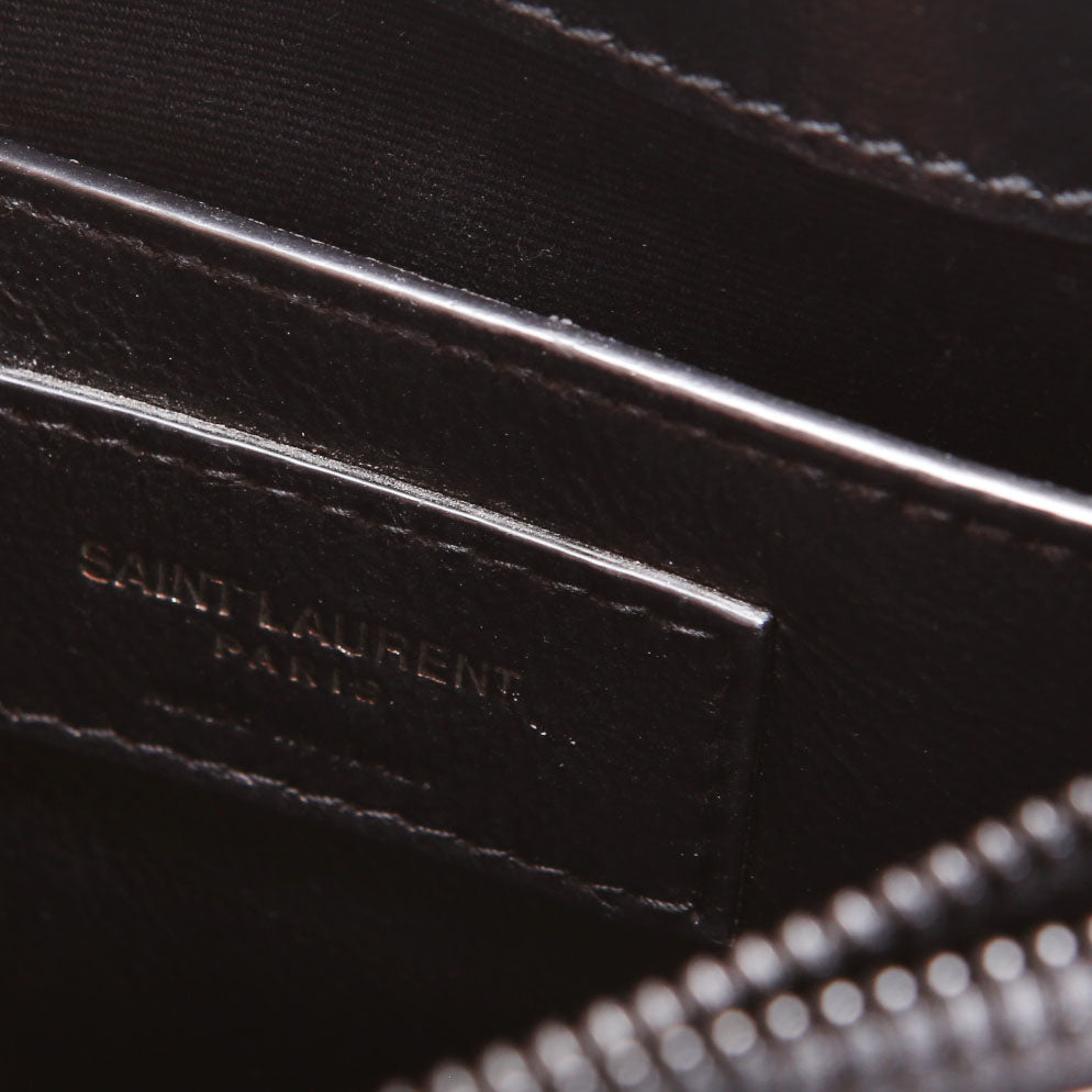 SAINT LAURENT LouLou Satchel Small 494699 Black