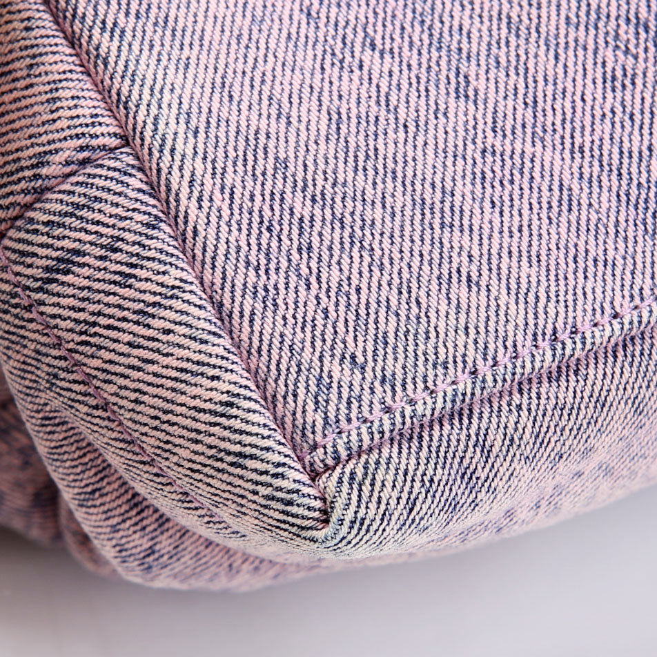 Puffer Quilted Small Denim 577476 Pink