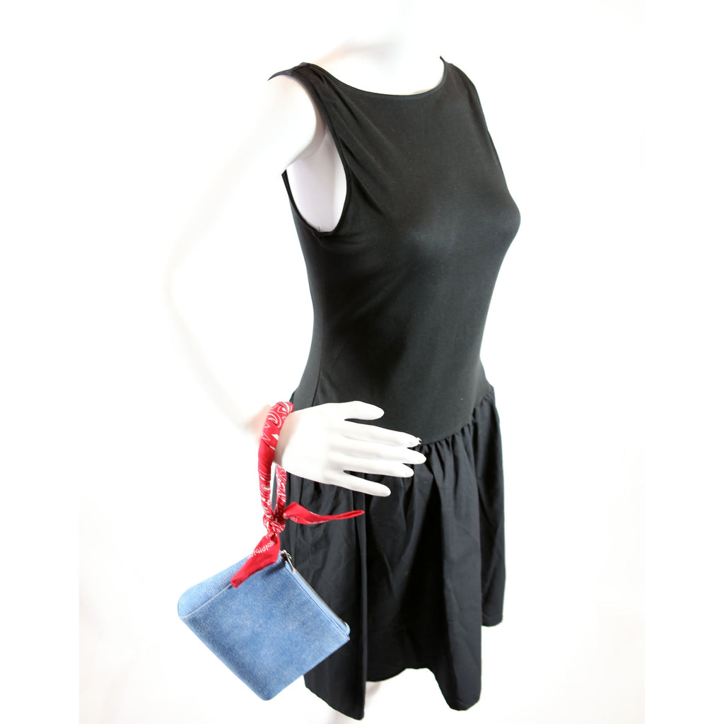 Cabata Mini Pouch Bandana Denim