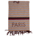 Since 1854 Wool/Angora Muffler Scarf Tan
