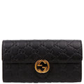 Gucci 369663 Icon Guccissima Wallet Black
