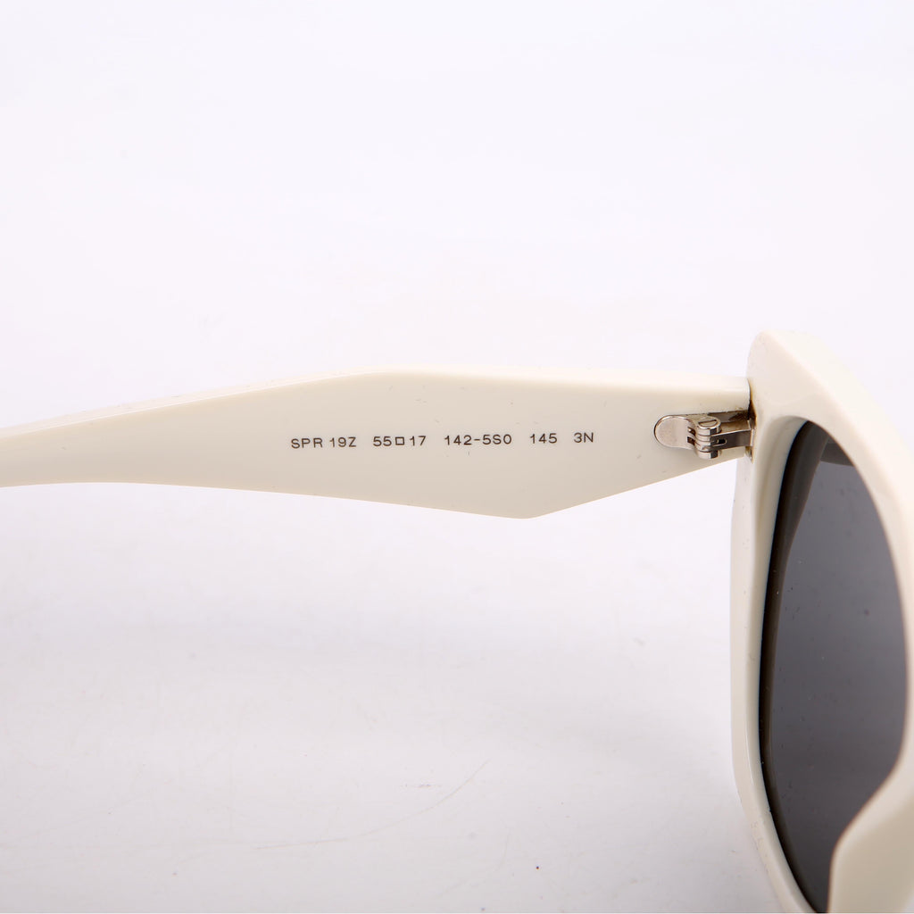 SPR19Z Square Sunglasses White
