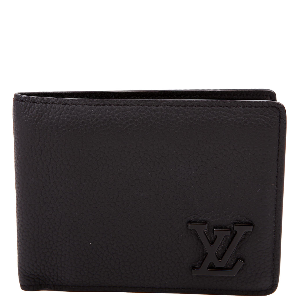 Multiple Wallet LV Aerogram Black