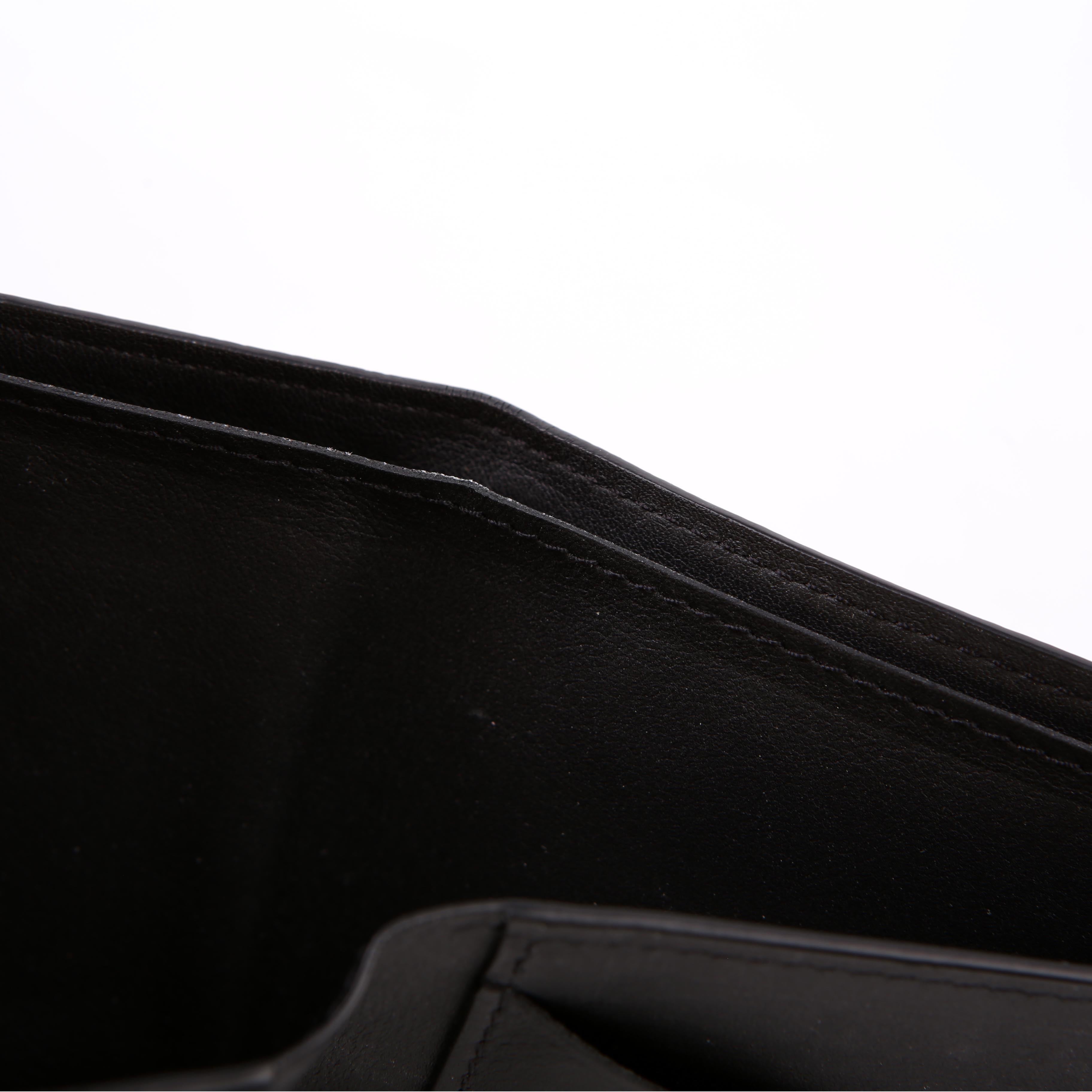 Multiple Wallet LV Aerogram Black