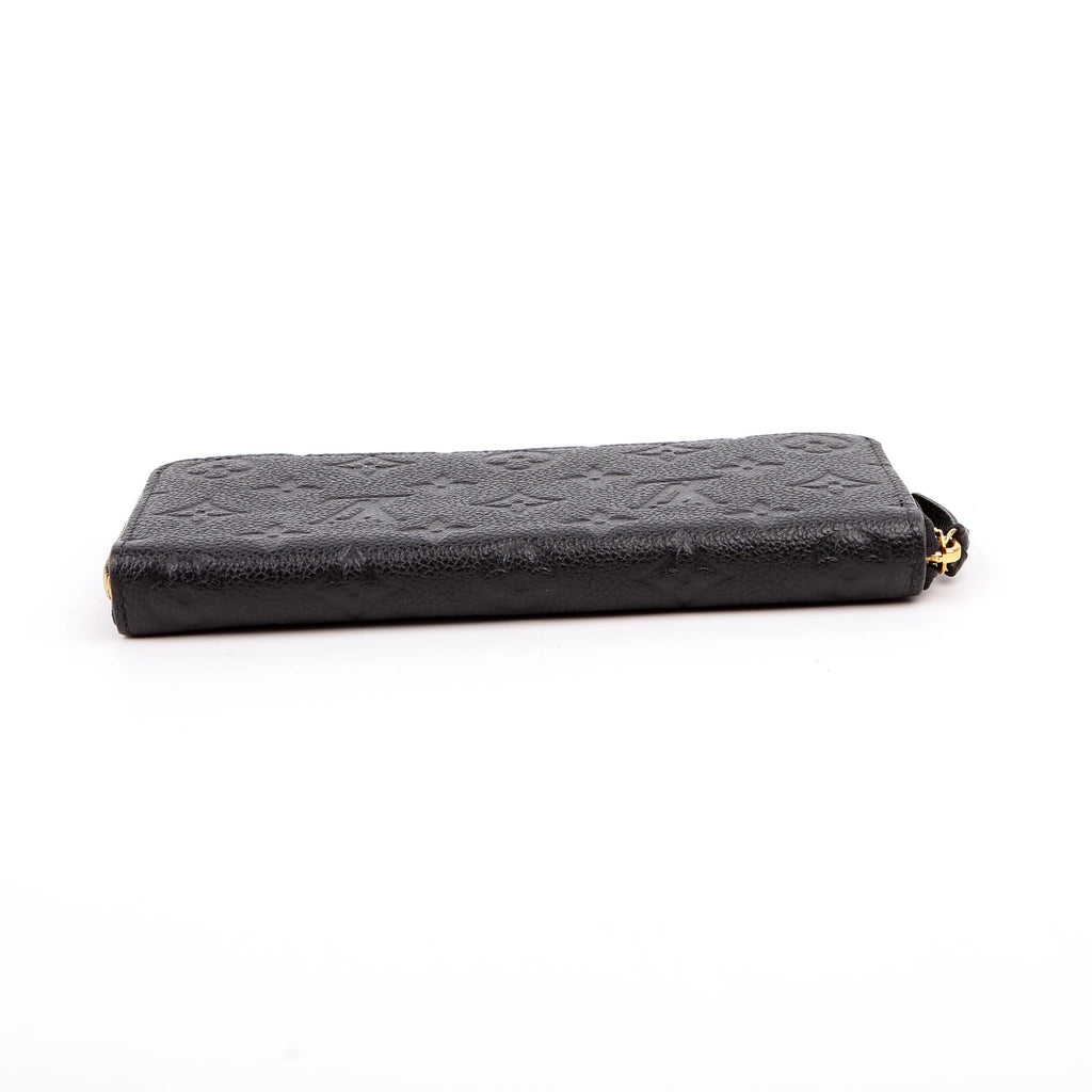 Clemence Wallet Empreinte Black