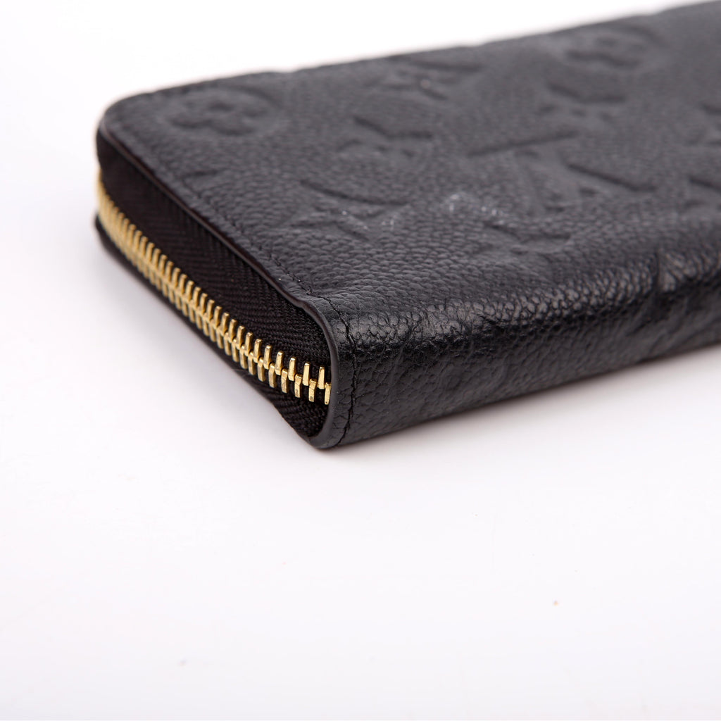 Clemence Wallet Empreinte Black