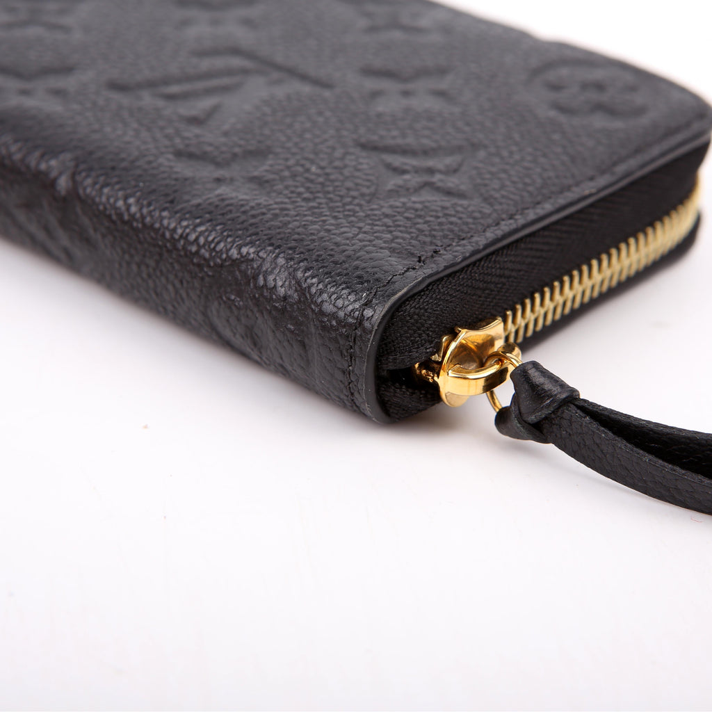 Clemence Wallet Empreinte Black