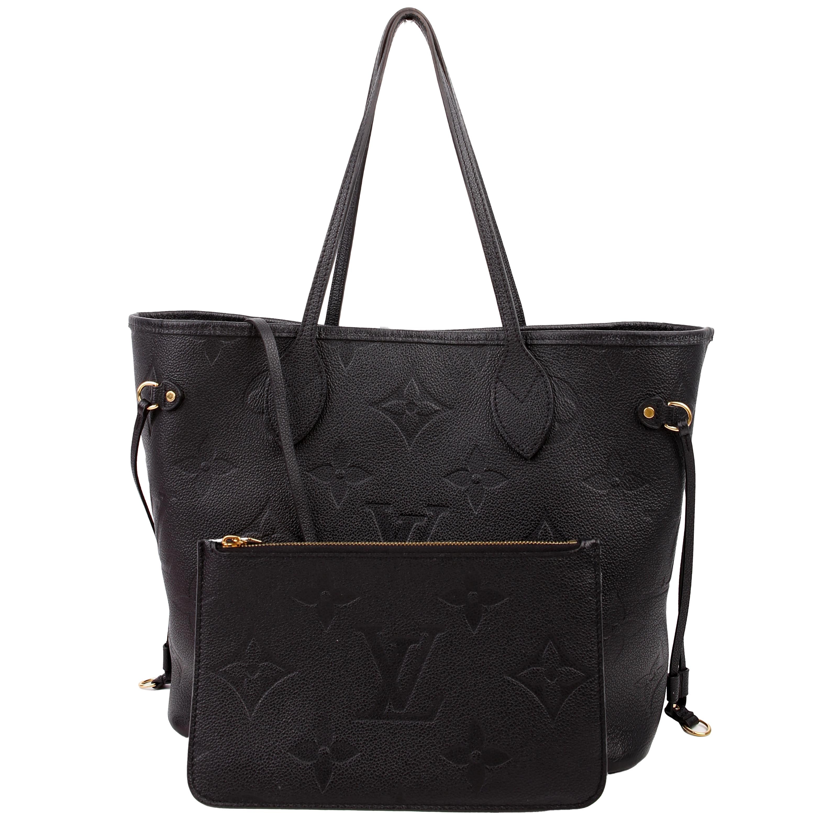 Neverfull With Wallet MM Empreinte Black