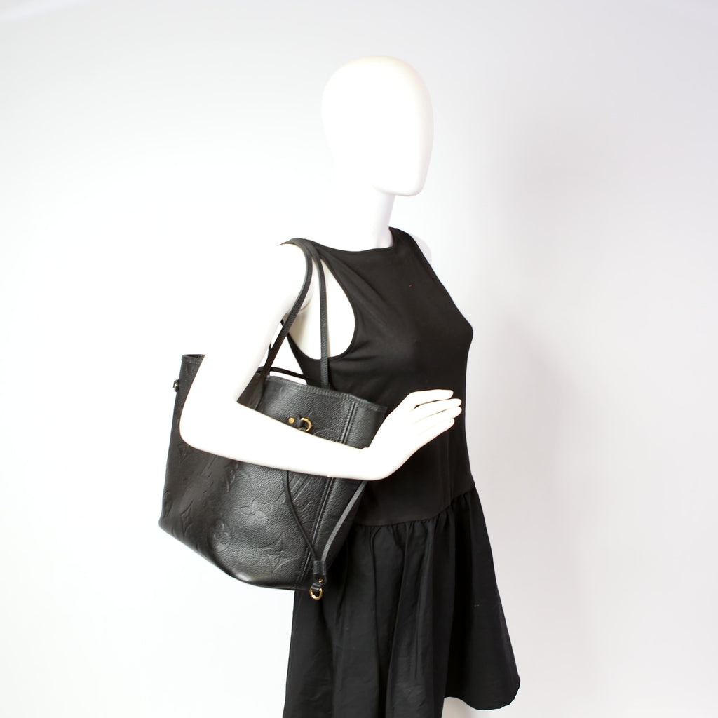 Neverfull With Wallet MM Empreinte Black