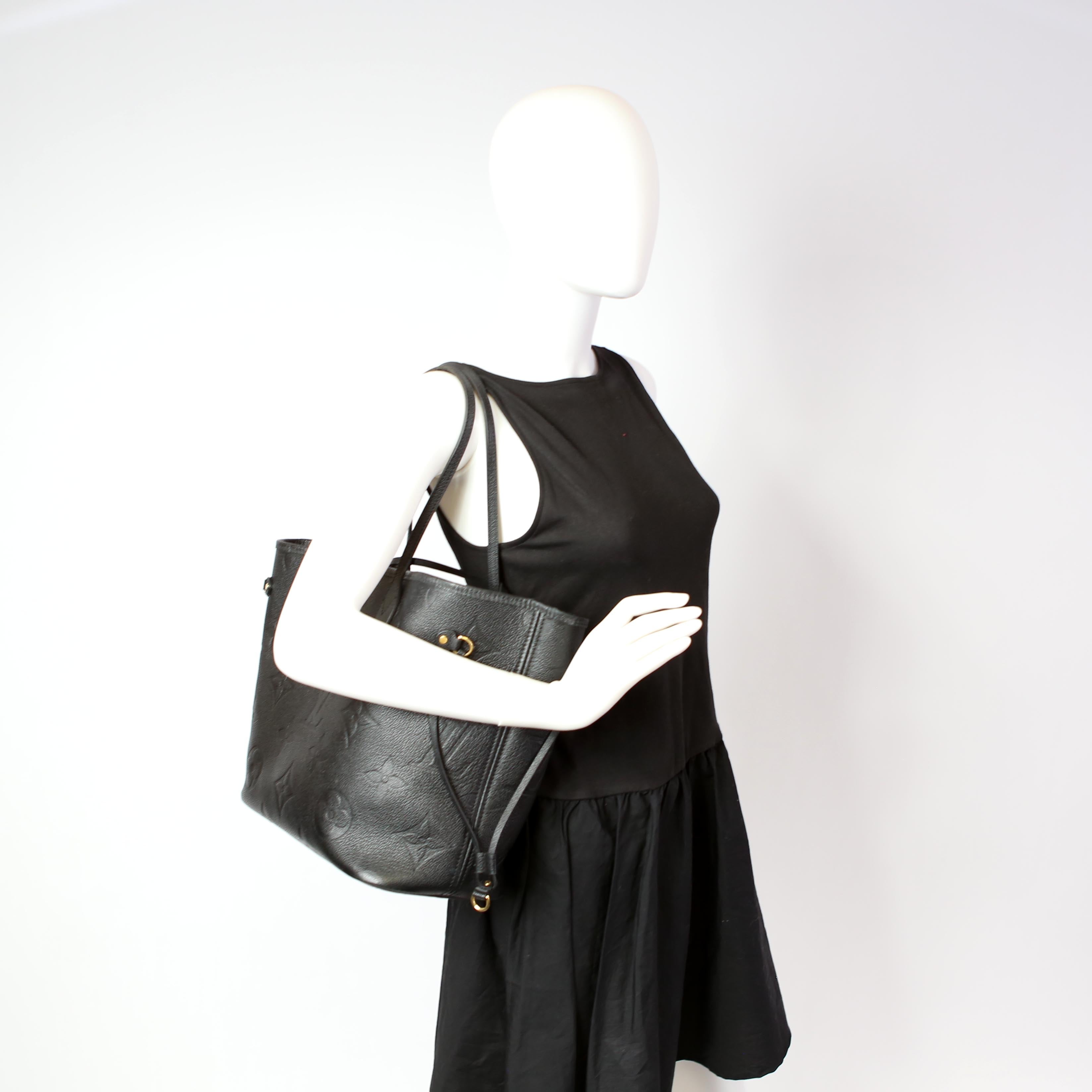 Neverfull With Wallet MM Empreinte Black