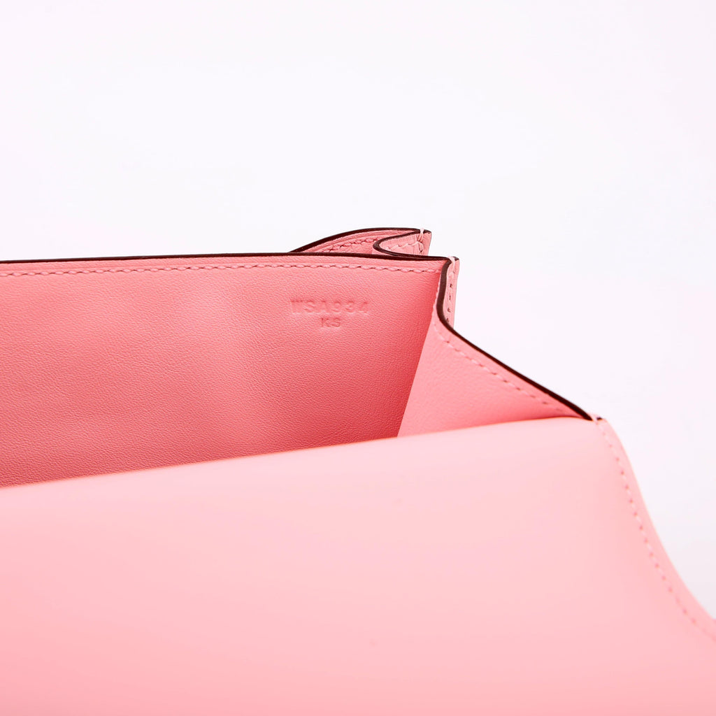 Hermes Constance 3 Mini Swift 2024 Rose Sakura/Palladium