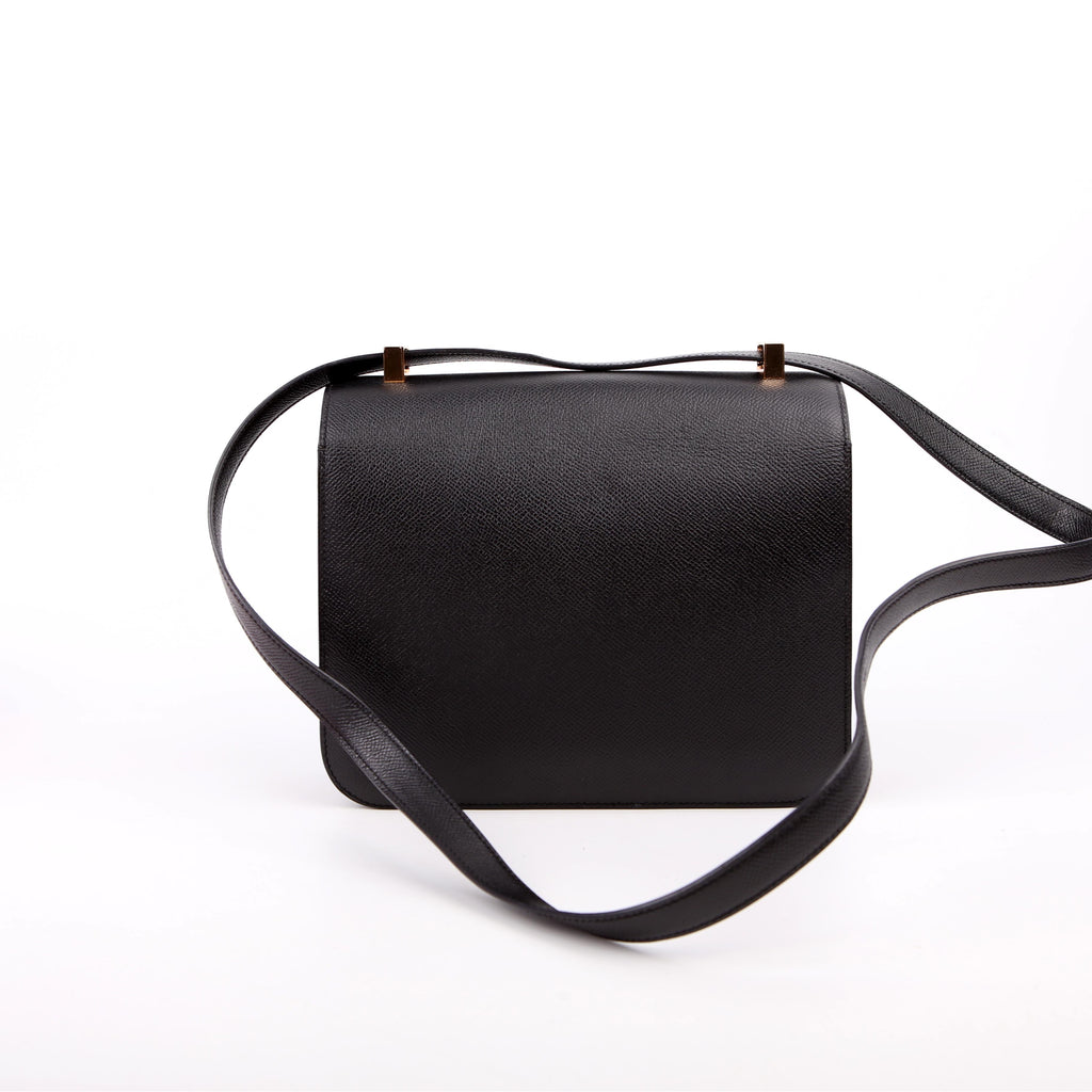 Hermes Constance 24 Epsom 2017 Black/Gold