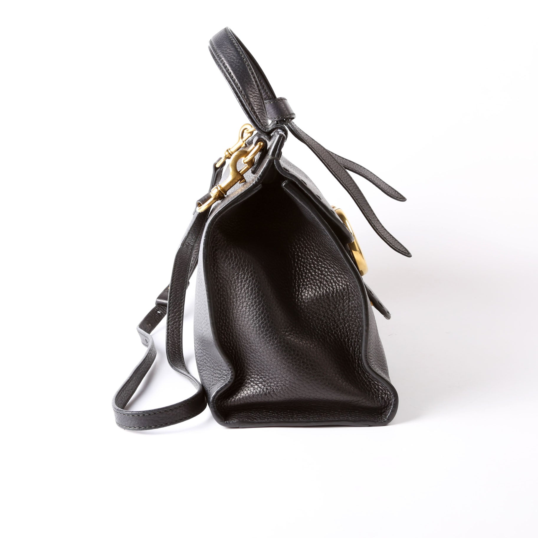 Gucci 421890 Marmont Top Handle Small Black