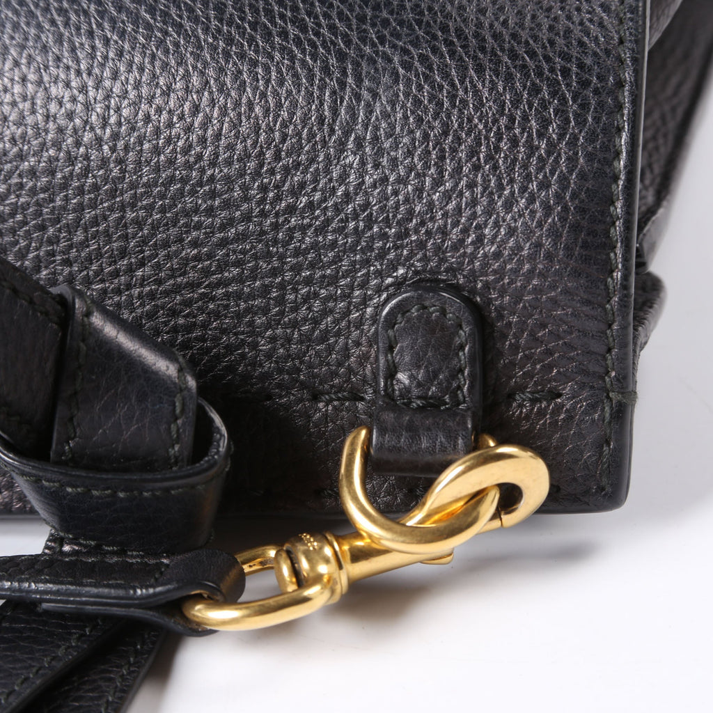 Gucci 421890 Marmont Top Handle Small Black