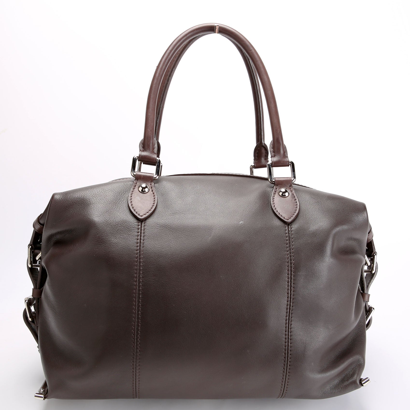 Sac Louis Boston Bag Calfskin Brown