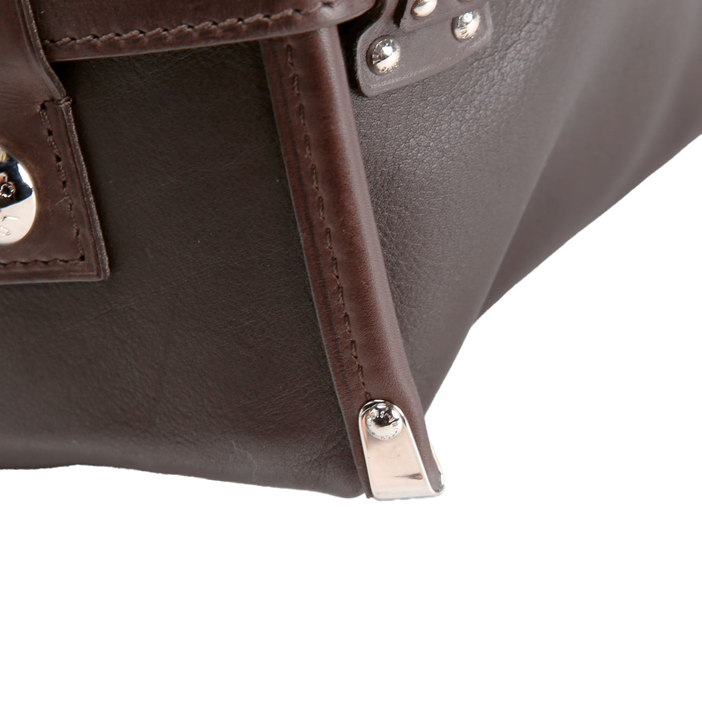 Sac Louis Boston Bag Calfskin Brown