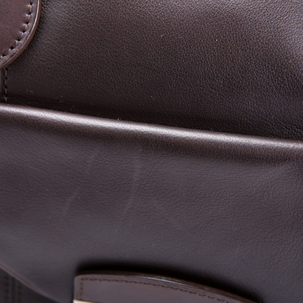 Sac Louis Boston Bag Calfskin Brown