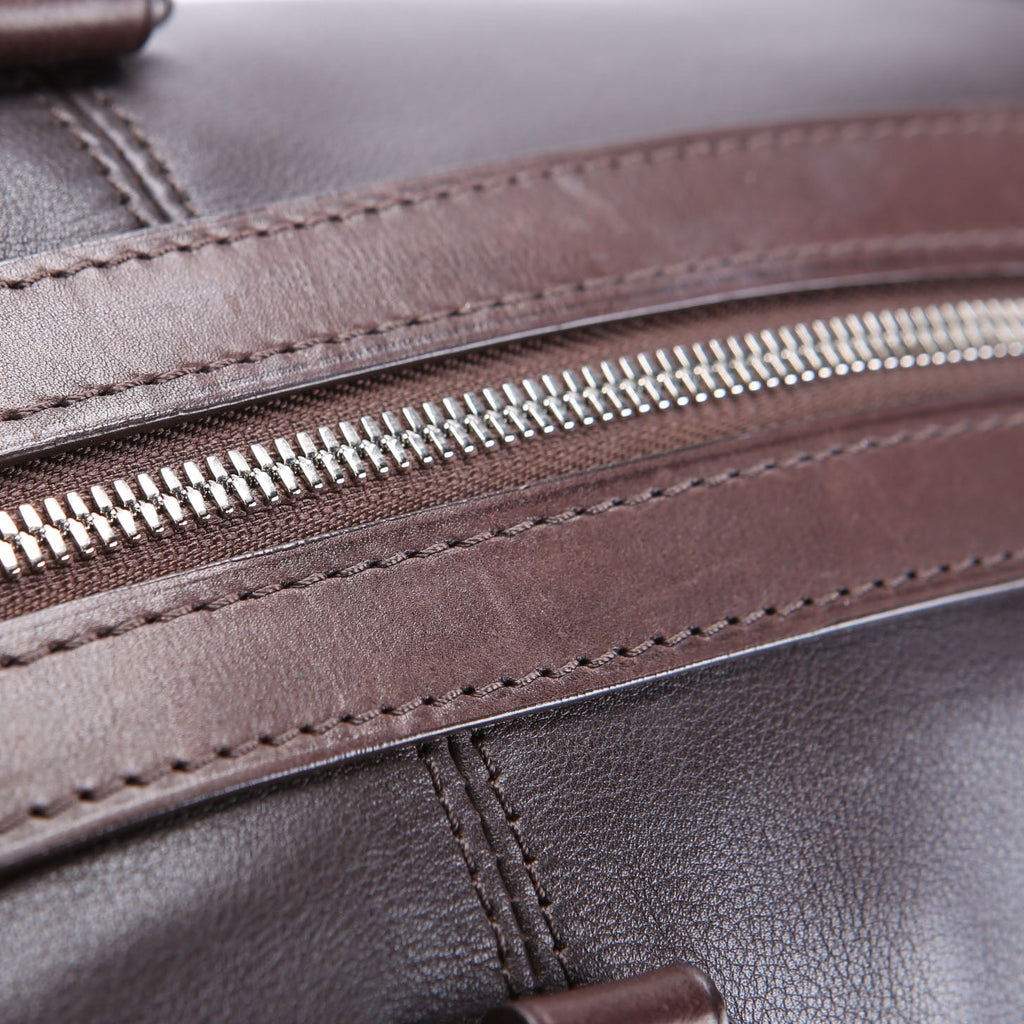 Sac Louis Boston Bag Calfskin Brown