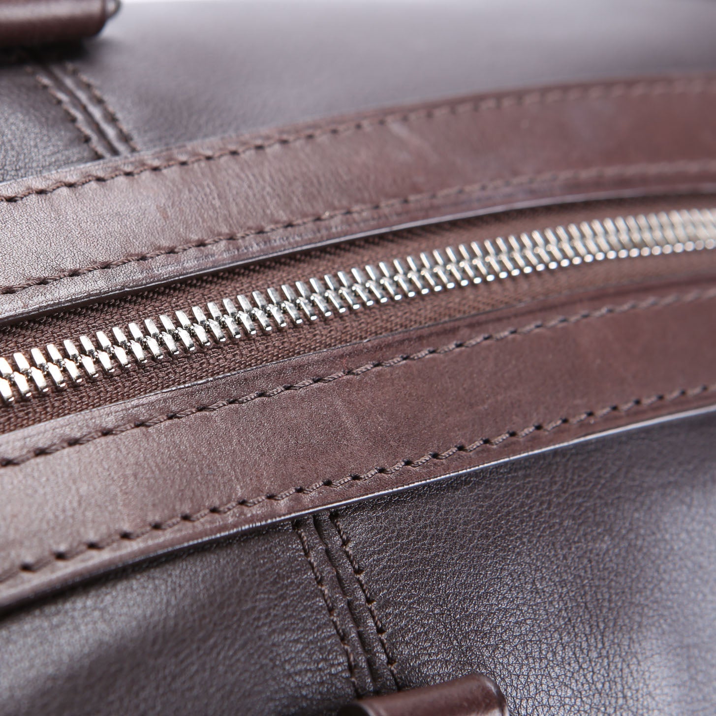 Sac Louis Boston Bag Calfskin Brown