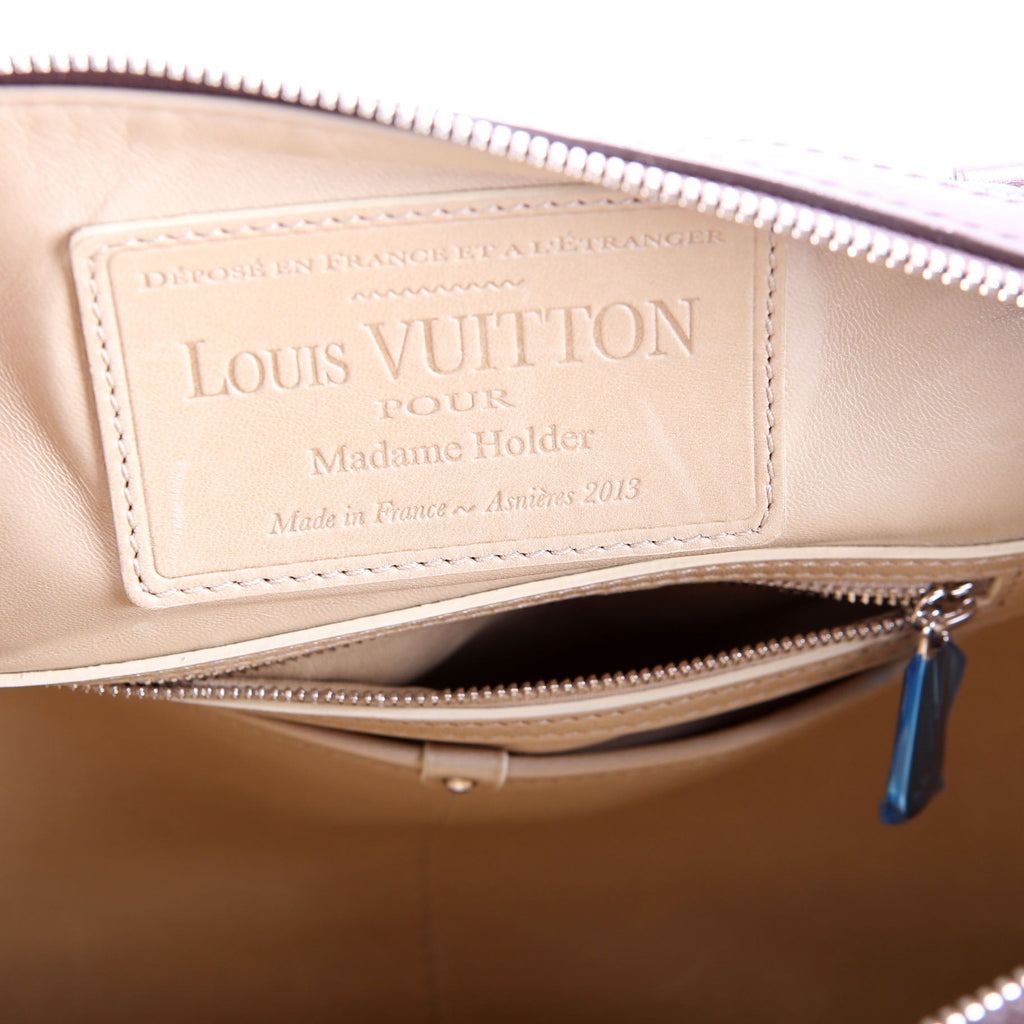 Sac Louis Boston Bag Calfskin Brown