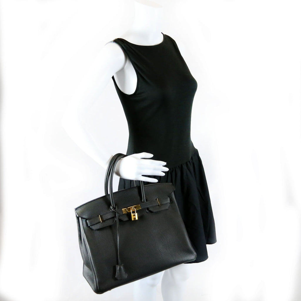 Birkin 35 Togo 2018 Black/Gold