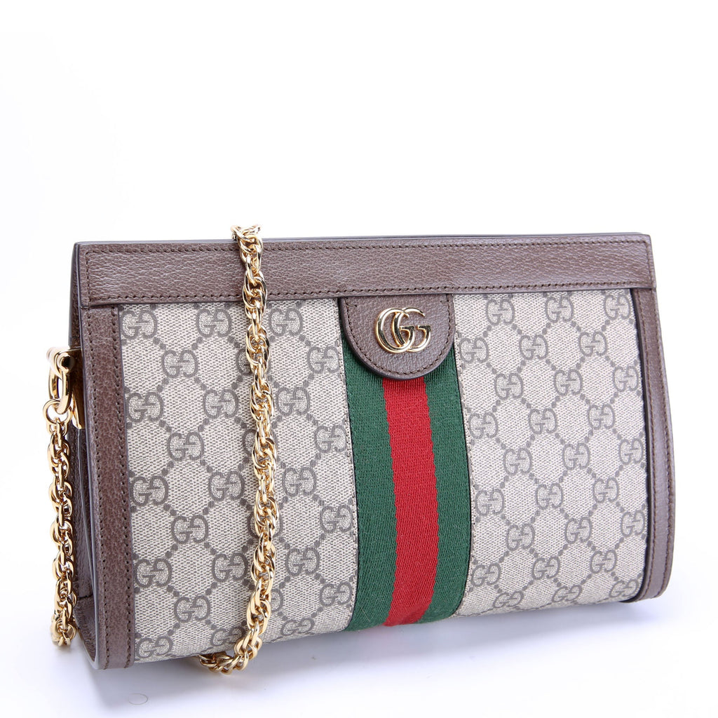 503877 GG Supreme Ophidia Small Chain Brown