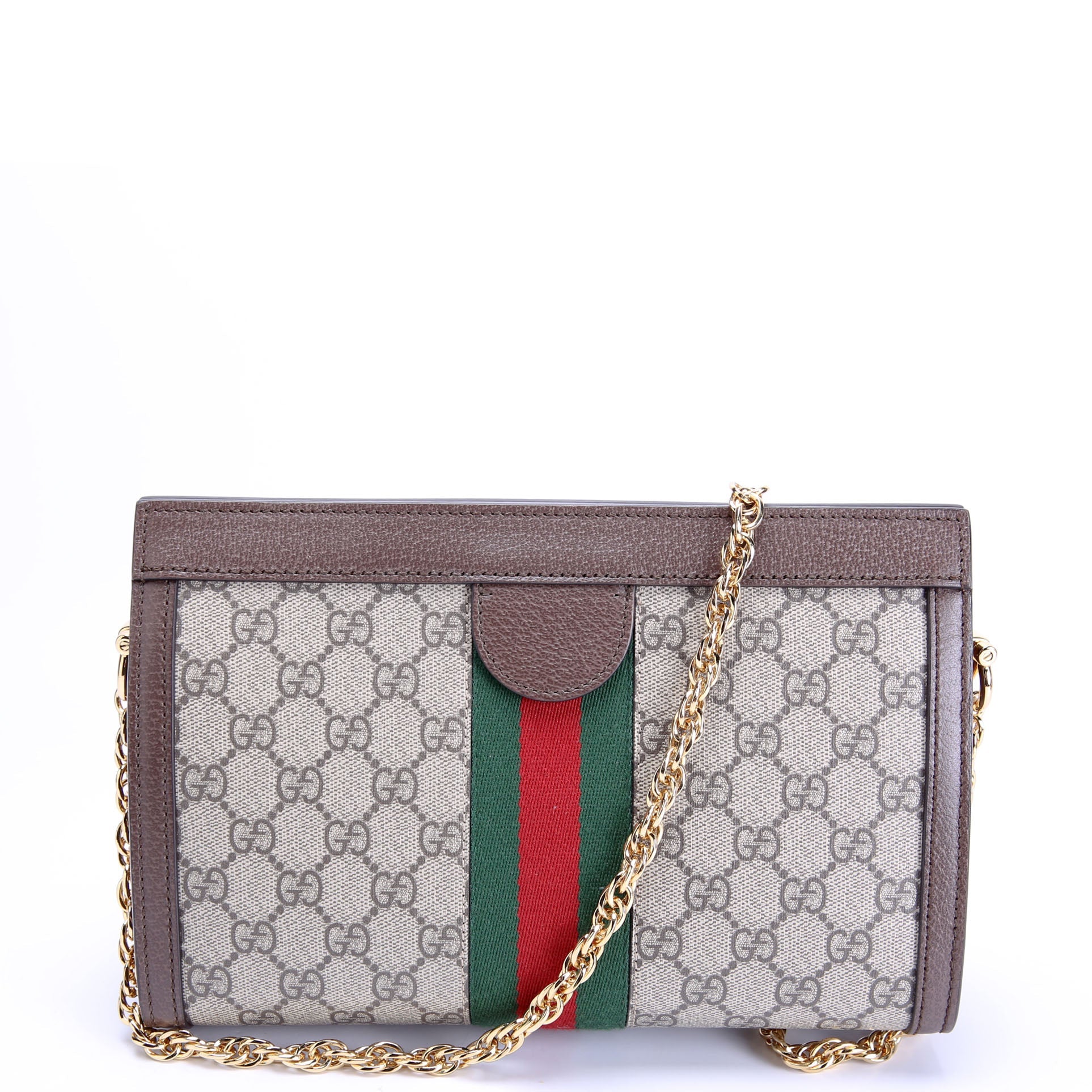 503877 GG Supreme Ophidia Small Chain Brown