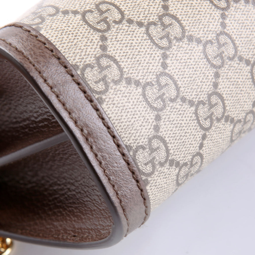 503877 GG Supreme Ophidia Small Chain Brown