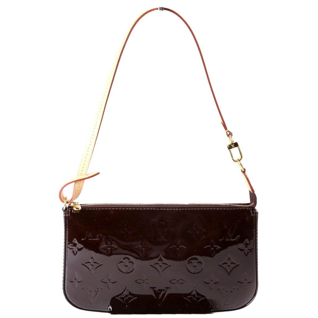 Pochette Accessories NM Vernis Burgundy
