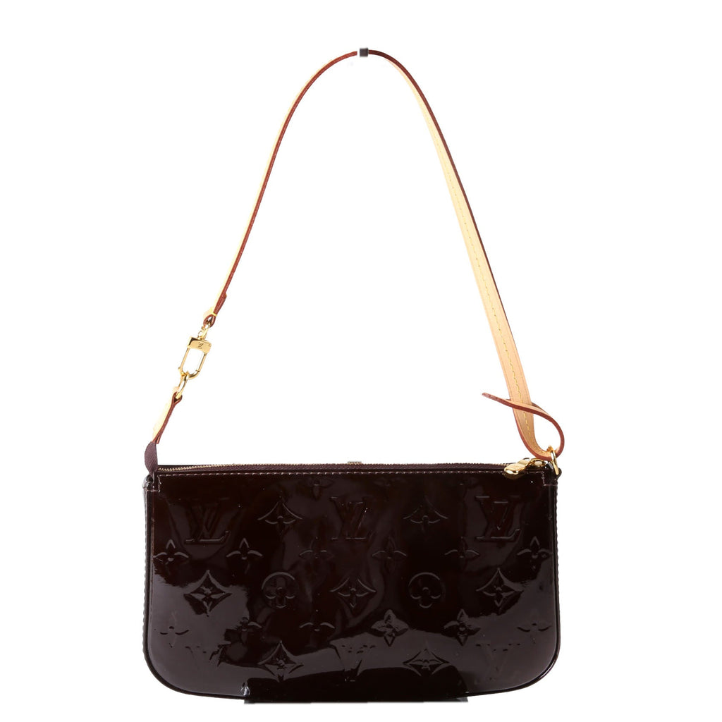 Pochette Accessories NM Vernis Burgundy