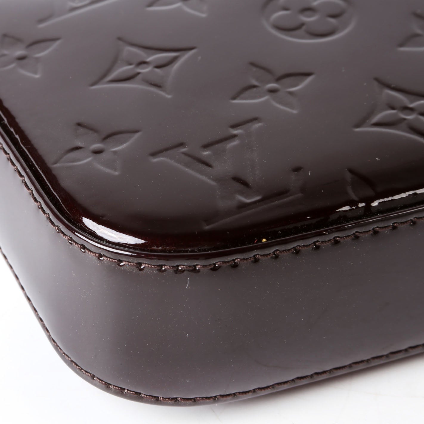 Pochette Accessories NM Vernis Burgundy