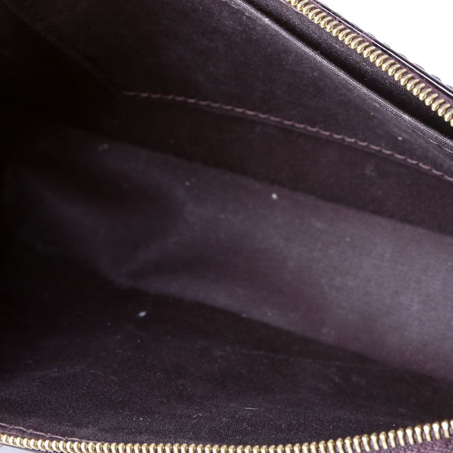 Pochette Accessories NM Vernis Burgundy