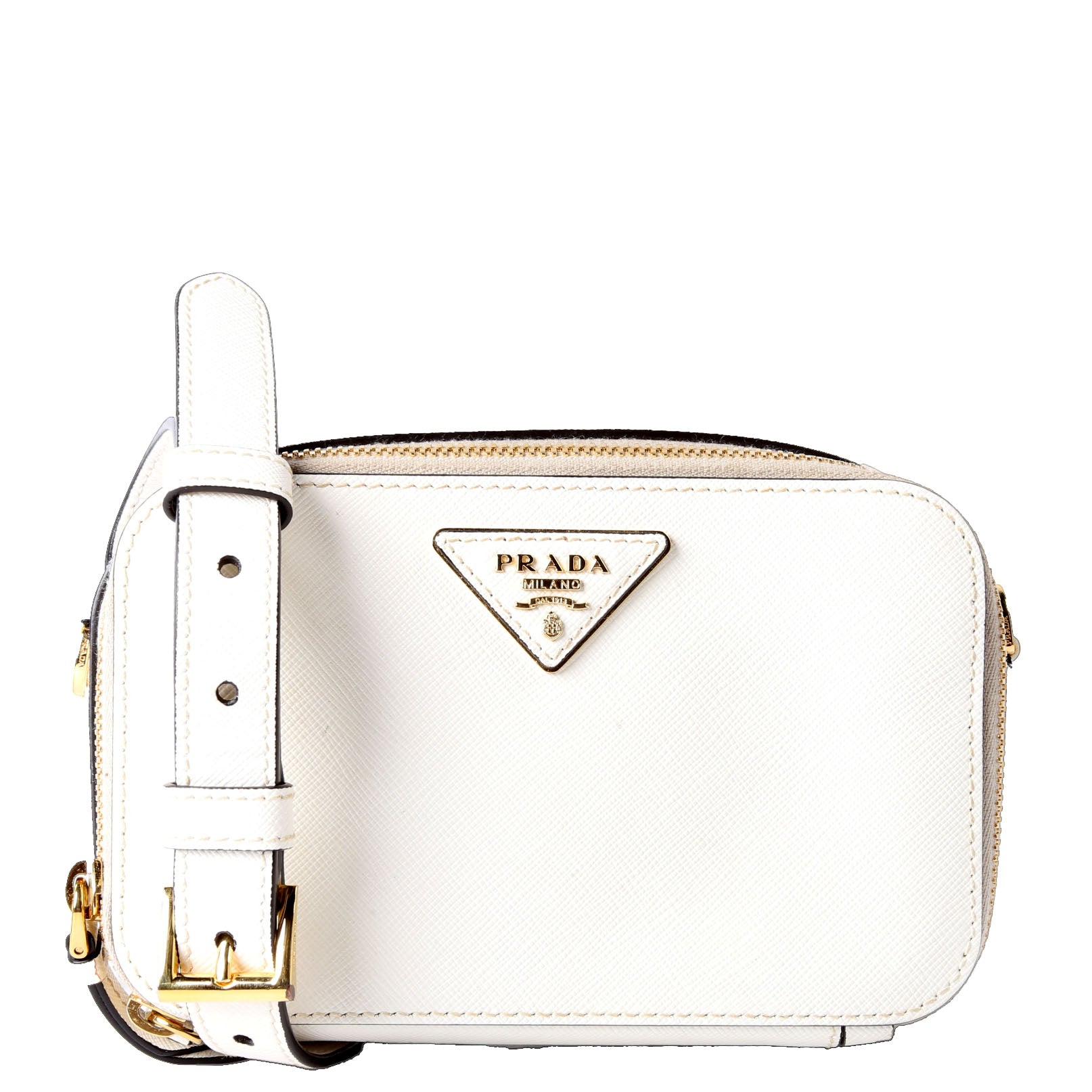 Saffiano Mini Bag 1BL019 White